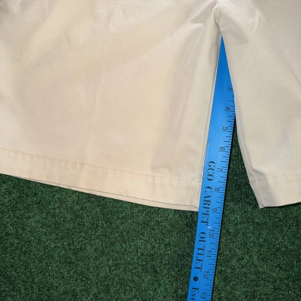 Adidas Stretch Golf Shorts Men's Size 36 Khaki 9 Inseam